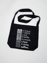 Load image into Gallery viewer, Over the Shoulder - SHE Is Hobo Bag