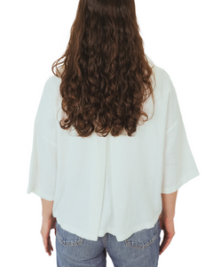 Boxy Button Up shirt (dark grey)