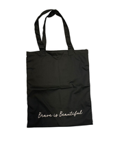 Load image into Gallery viewer, Brave is Beautiful Tote Bags
