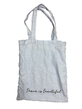 Load image into Gallery viewer, Brave is Beautiful Tote Bags
