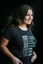 Load image into Gallery viewer, SHE Is T shirt
